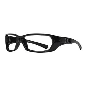 PENTAX V1000-8 GLOSSY BLACK SAFETY/SPORT EYEGLASSES SUNGLASSES 61-16-130